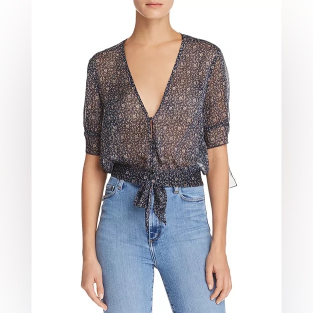 The East Order v-neck floral top p30-26